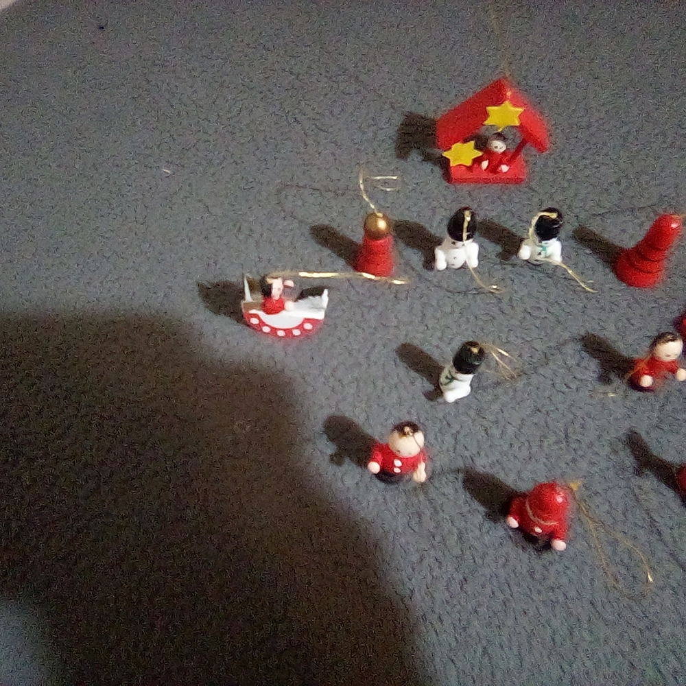 Vintage Christmas decorations